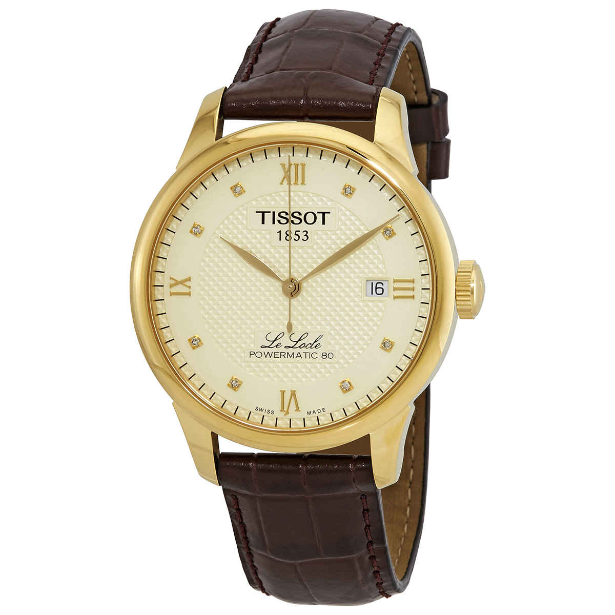 Tissot Le Locle Automatic Diamond Mens Watch T006.407.36.266.00 - Uhren ...